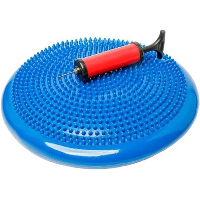 ActiveVikings Balancekissen Air Pad, Ø 33cm, Blau, Orthopädisches Ballsitzkissen