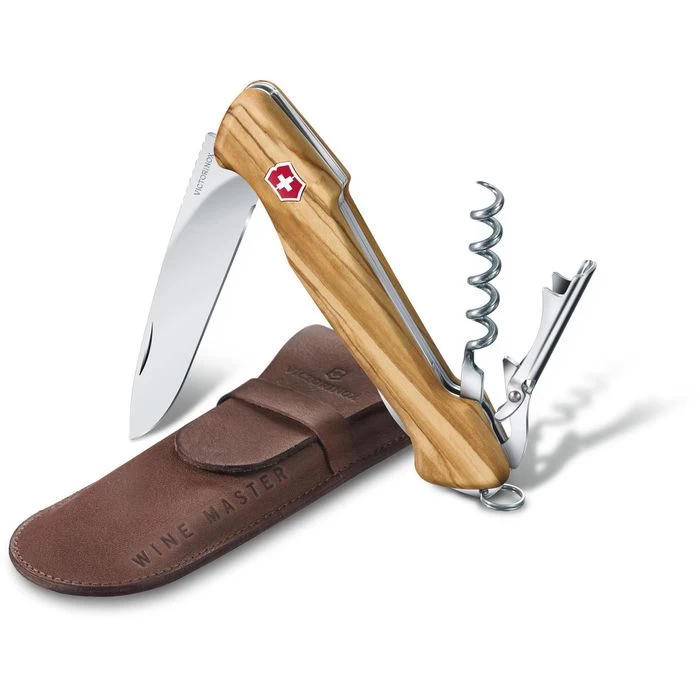 Victorinox Taschenmesser Wine Master 0.9701.64, Holzgriff, Olivenholz, 6 Funktionen â Bild 5