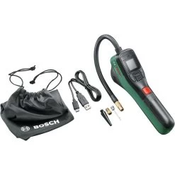 Bosch Luftpumpe EasyPump 0603947000, Akkupumpe Mit Echtzeitmessung & Autostopp-Funktion