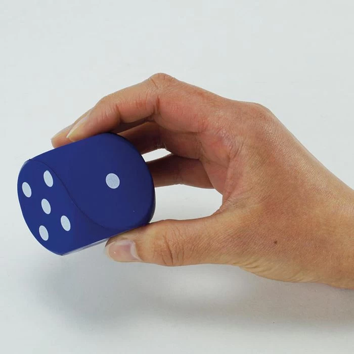 TimeTex Würfel 93607, Flüster-Würfel, Bunt, Augenwürfel, 40mm Kantenlänge, 4 Stück – Bild 2