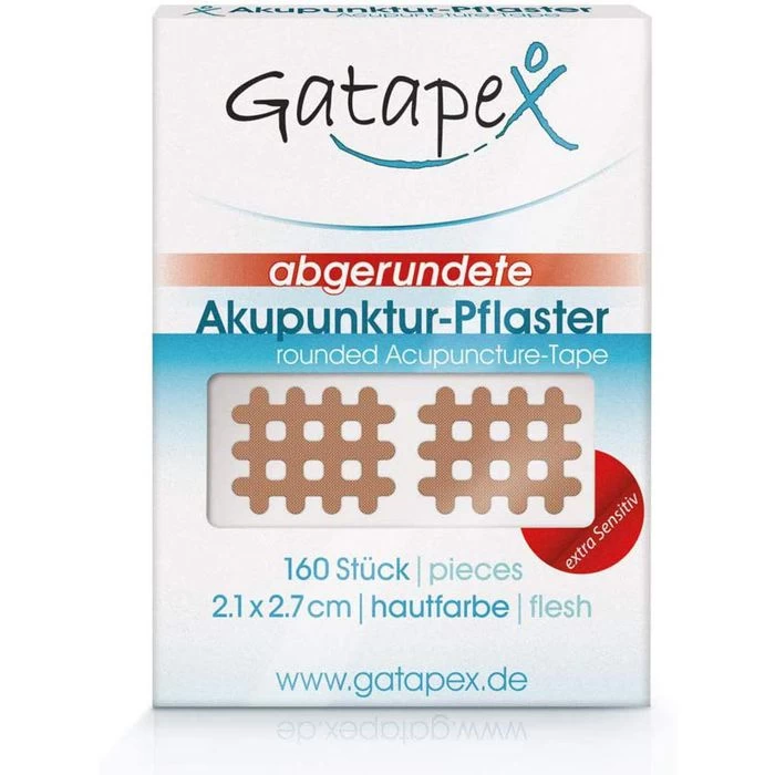 Gatapex Gittertape Akupunktur-Pflaster, Typ A, 2,7 X 2,1cm, Größe S, Extra Sensitiv, 160 Strips – Bild 4