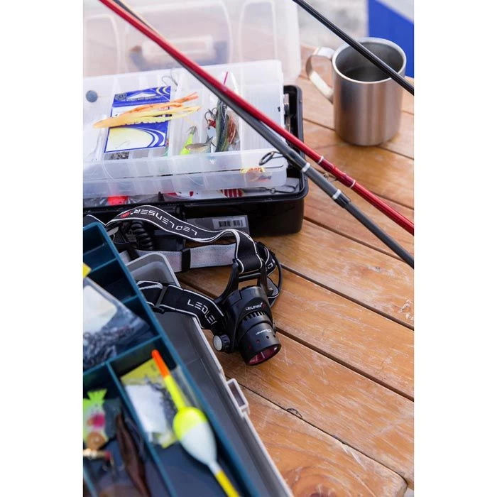 Ledlenser Stirnlampe H14R.2 Akku, 850 Lumen, Rücklicht, Spritzwassergeschützt – Bild 4