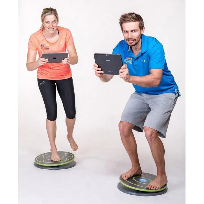 MFT Balance-Board Challenge Disc 2.0, Ø 40 Cm, Grün-grau, Bluetooth – Bild 3