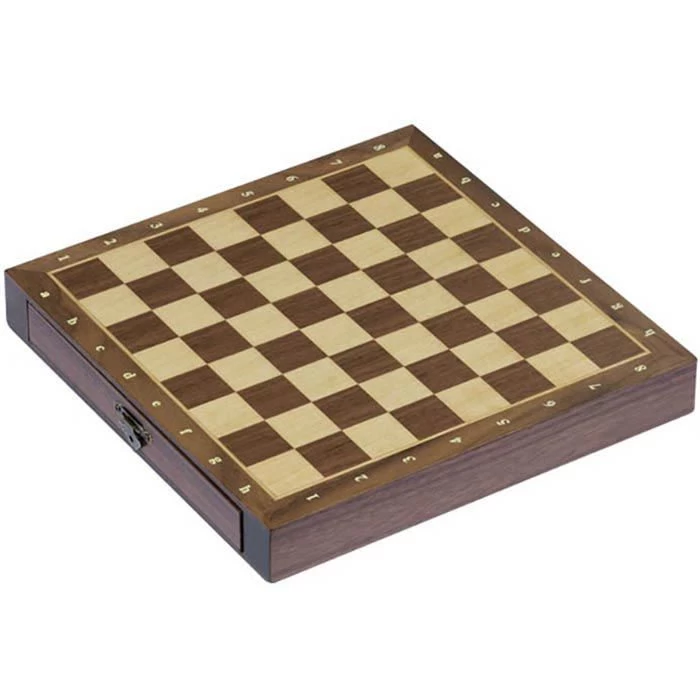Goki Brettspiel 56919 Magnetisches Schach, Verschließbare Schubladen, Ab 7 Jahre, 2 Spieler – Bild 2