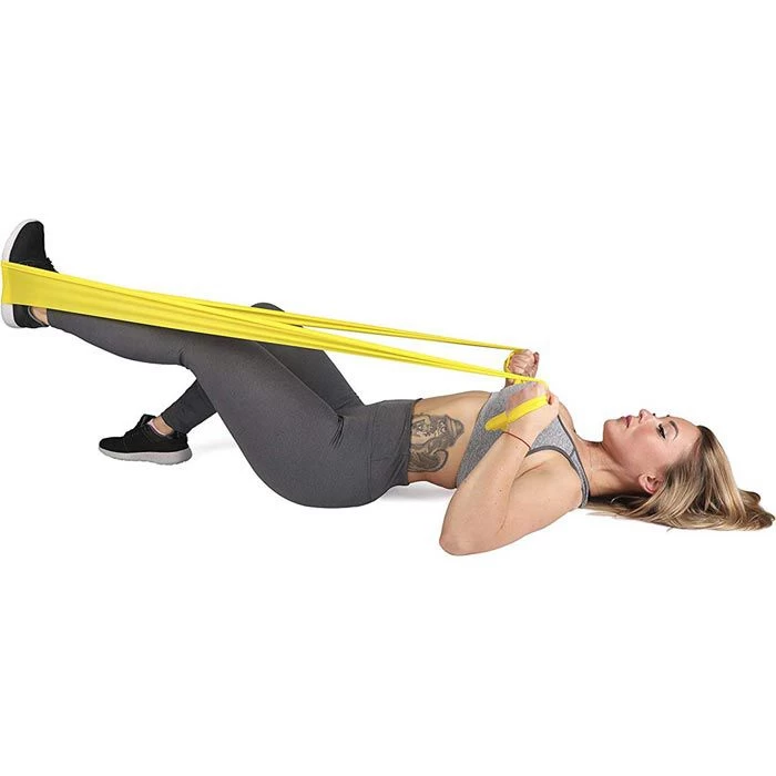 ActiveVikings Fitnessband Flatbands Set 2m, Leicht, Medium, Stark, 3 Stück – Bild 3