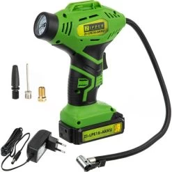 Zipper Luftpumpe ZI-LPE18-AKKU, Akkupumpe, Mit Manometer