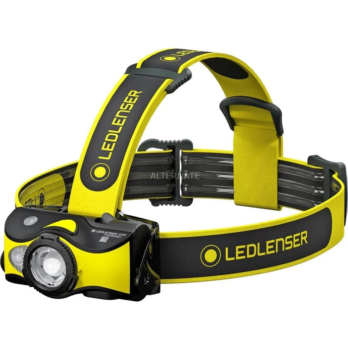 Ledlenser Stirnlampe IH9R LED, 600 Lumen, Akku, Rot-, Grün- Und Blaulicht