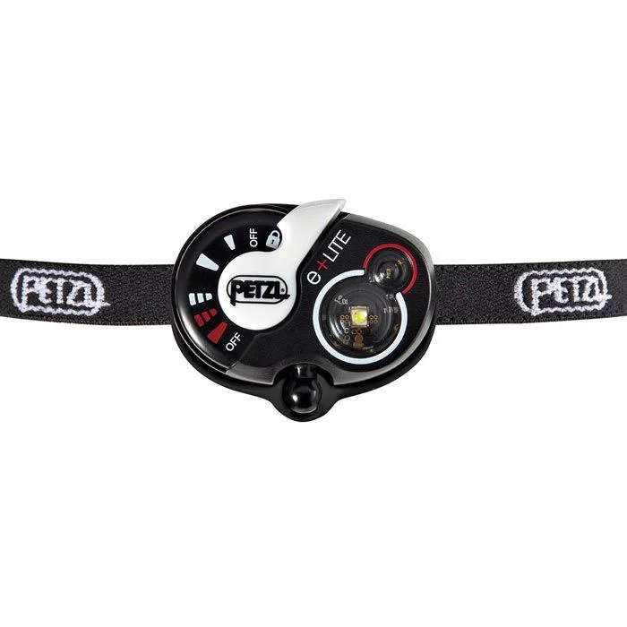 Petzl Stirnlampe E+Lite LED, 40 Lumen, Rotlicht, Schwarz – Bild 2