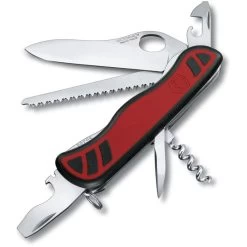 Victorinox Taschenmesser Forester M Grip 0.8361.MC, Rot, 10 Funktionen