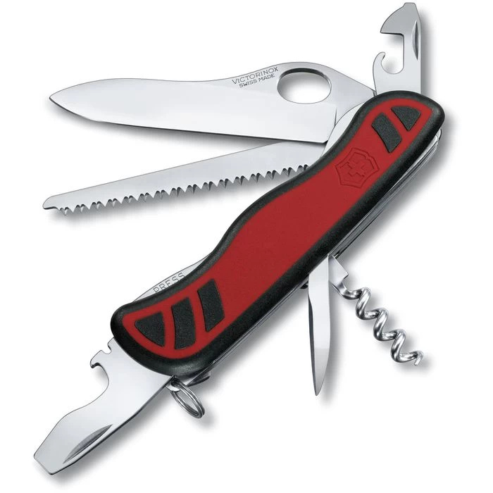 Victorinox Taschenmesser Forester M Grip 0.8361.MC, Rot, 10 Funktionen