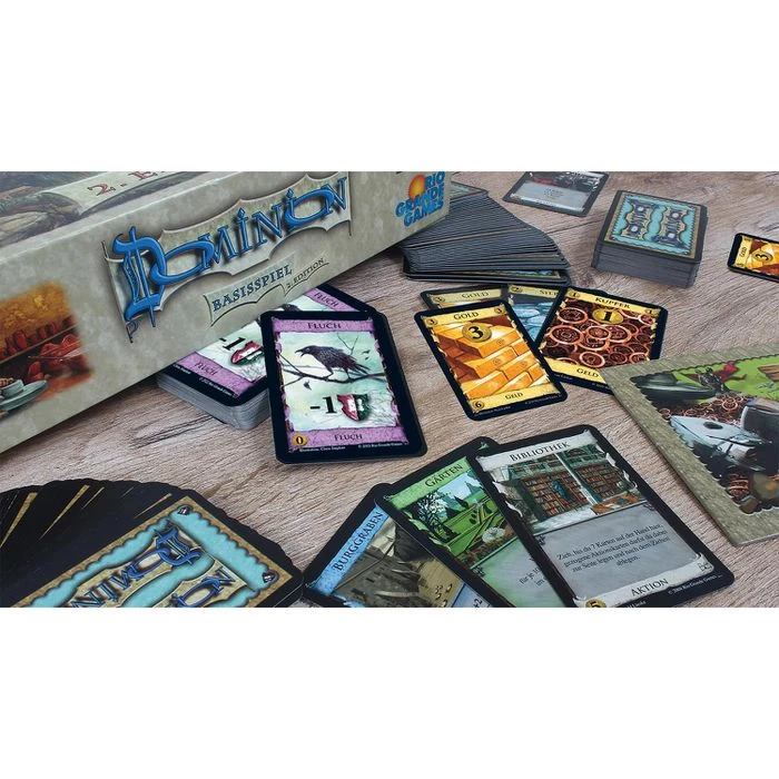Rio-Grande-Games Kartenspiel Dominion Basisspiel, 2. Edition, Ab 13 Jahre, 2-4 Spieler â Bild 2