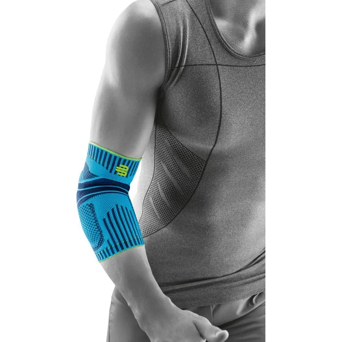 Bauerfeind Ellenbogenbandage Sports Elbow Support, Für Links & Rechts, Blau, Größe M – Bild 5