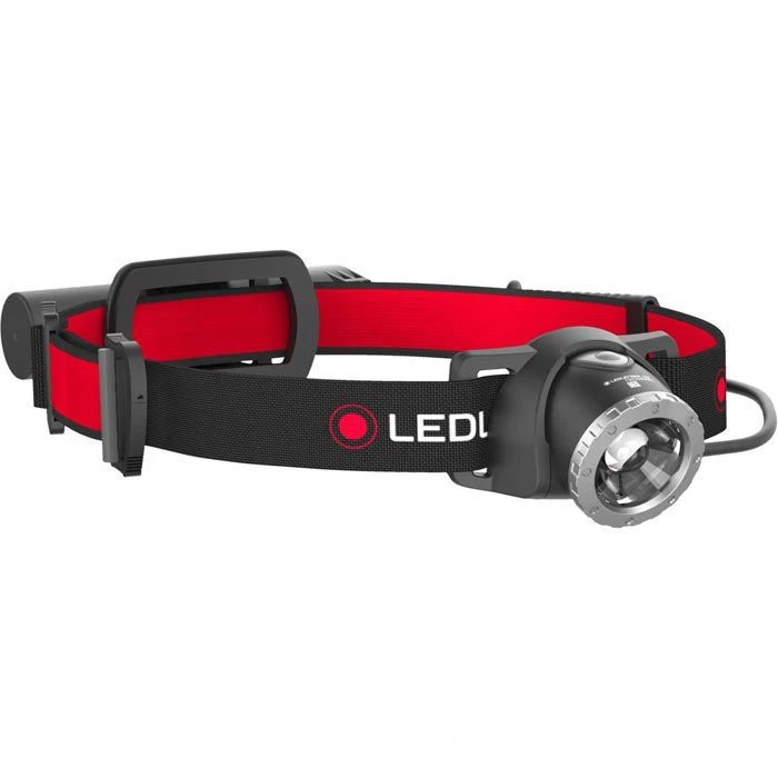 Ledlenser Stirnlampe H8R Akku, 600 Lumen, Rücklicht, Spritzwassergeschützt – Bild 2