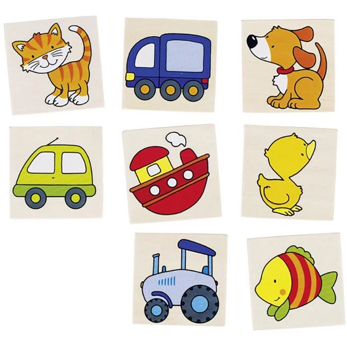 Goki Kartenspiel 56698 Mein Erstes Memo, Ab 2 Jahre, 2 Spieler