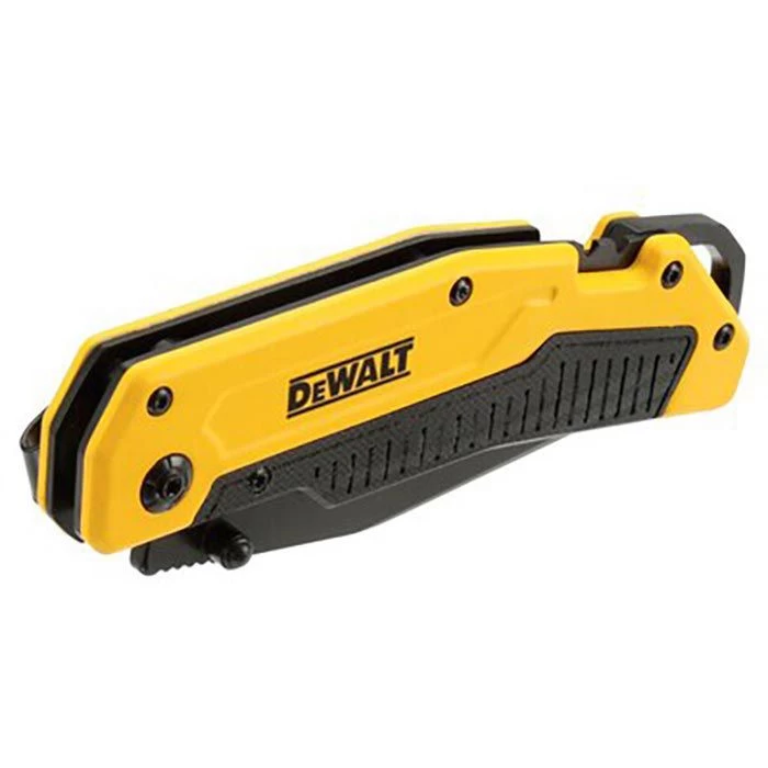 DeWalt Klappmesser DWHT0-10313, KlingenlĂ€nge 8,6cm, Aluminium, Gelb / Schwarz â Bild 2