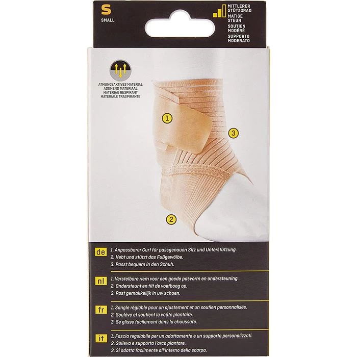 3M FUTURO Fußbandage 47874, Sprunggelenk, Für Rechts & Links, Beige, Größe S – Bild 6