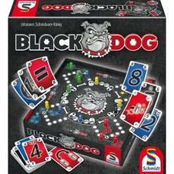 Schmidt Spiele Schmidt-Spiele Brettspiel 49323 Black DOG, Ab 8 Jahre, 2-4 Spieler