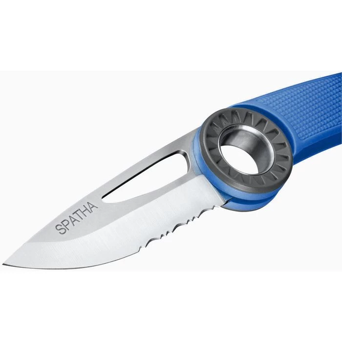 Petzl Klappmesser Spatha, S92AB, Klingenlänge 7,2cm, Kunststoff, Blau â Bild 3
