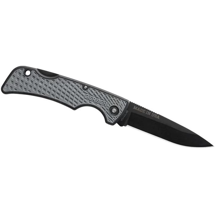 Gerber Klappmesser US1 182709, Klingenlänge 6,6cm, Kunststoff, Schwarz