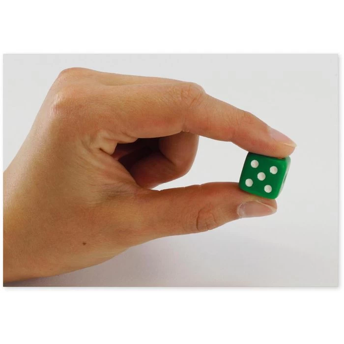 TimeTex Würfel 93601, Spielwürfel-Satz Bunt, Augenwürfel, 15mm Kantenlänge, 100 Stück – Bild 2