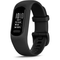 Garmin Fitness-Tracker Vivosmart 5 Schwarz L, Puls- Und SpO2-Messung, OLED, Wasserdicht