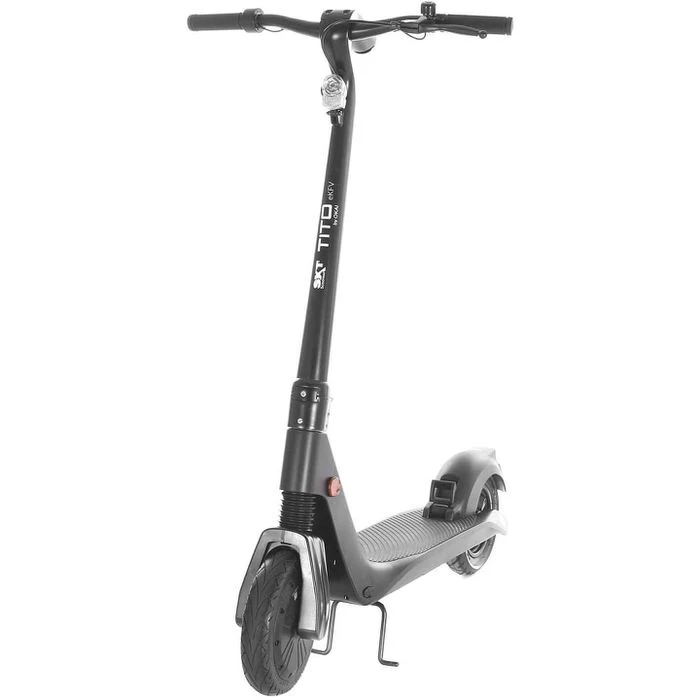 SXT E-Scooter TITO, 20km/h, Schwarz, Traglast 100kg, Straßenzulassung, Reichweite 25km – Bild 3