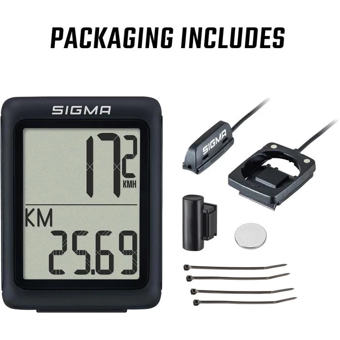 Sigma Fahrradcomputer BC 5.0 WR, 05210, Mit Kabel, Wasserdicht â Bild 4