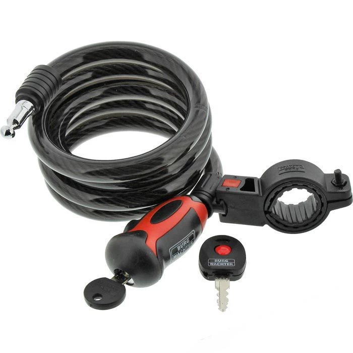 Burg Wächter Burg-Wächter Fahrradschloss 1345 150 L, Kabelschloss, Länge 150cm, Farbig Sortiert – Bild 4