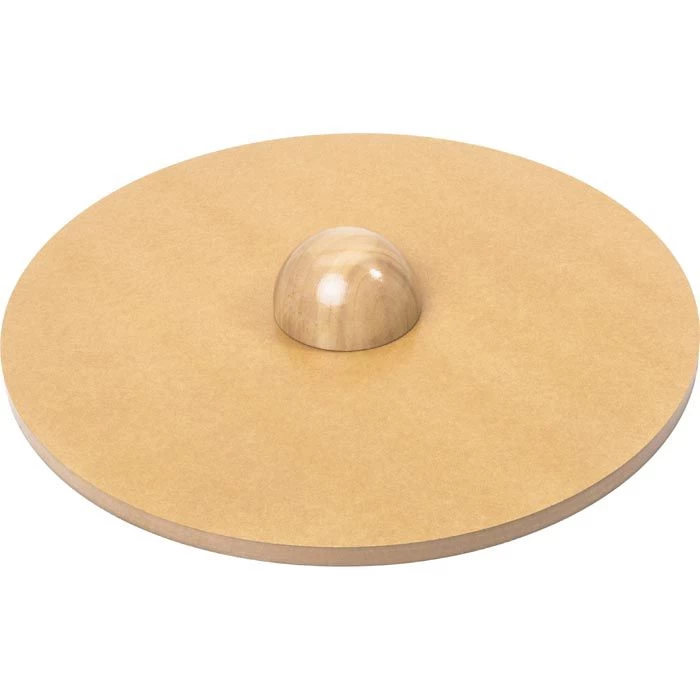 Bad-Company Balance-Board Holz, Ø 50 Cm, Schwarz-braun – Bild 3