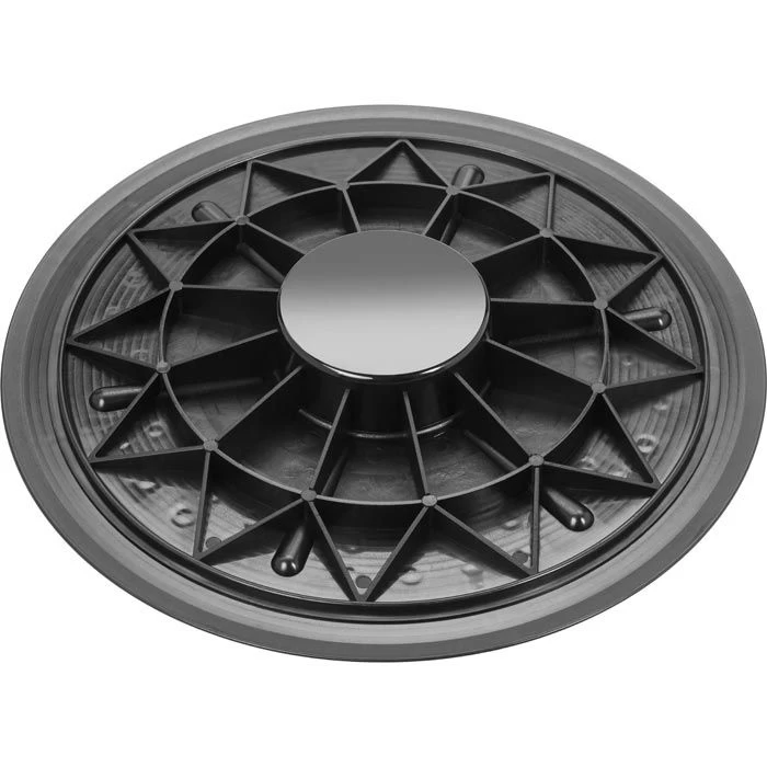 Bad-Company Balance-Board Fitness Brett, Ø 41 Cm, Schwarz-rot – Bild 4