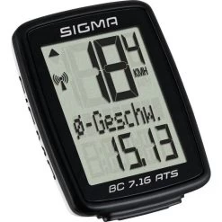 Sigma Fahrradcomputer BC 7.16 ATS, Ohne Kabel