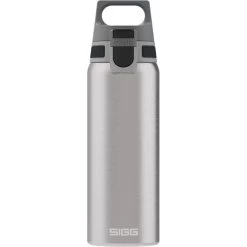 SIGG Trinkflasche Shield ONE Brushed, 0,75 L, Edelstahl, Silber