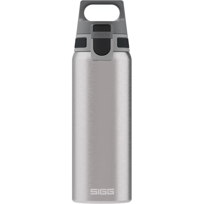 SIGG Trinkflasche Shield ONE Brushed, 0,75 L, Edelstahl, Silber