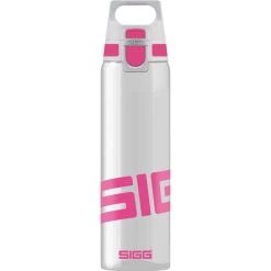 SIGG Trinkflasche Total Clear ONE Berry, 0,75 L, Kunststoff, Transparent / Pink