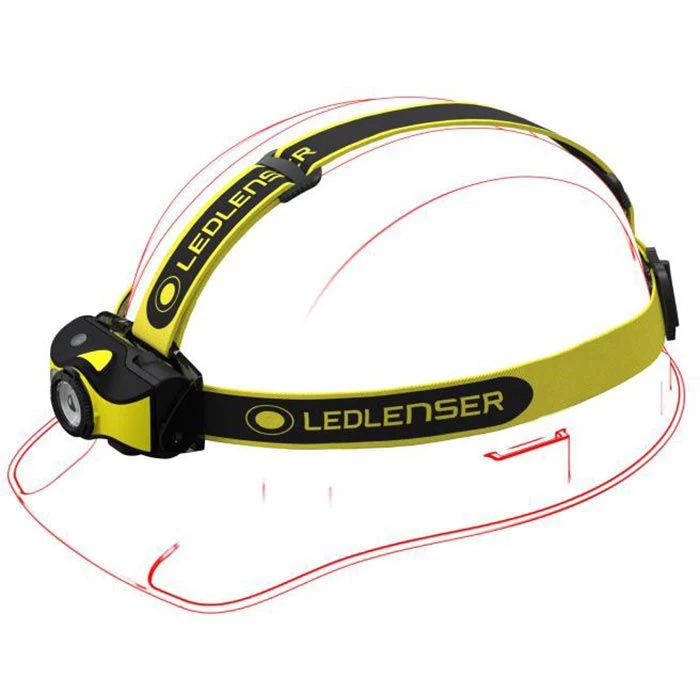 Ledlenser Stirnlampe IH9R LED, 600 Lumen, Akku, Rot-, Grün- Und Blaulicht – Bild 2