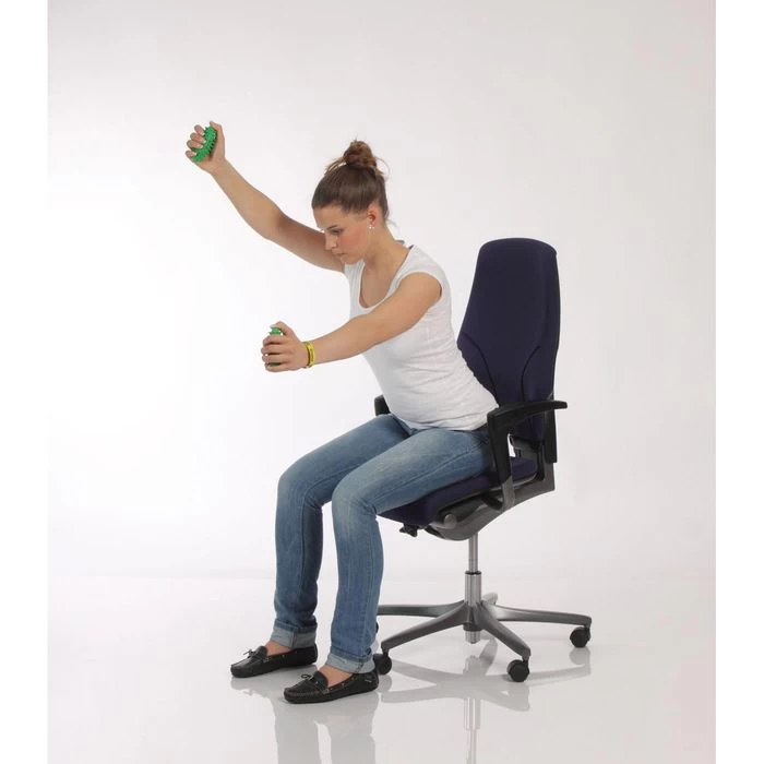 Togu Igelball Brasil Bewegungsprofi Set, 11 X 5cm, Je 200g Füllung, Grün – Bild 2