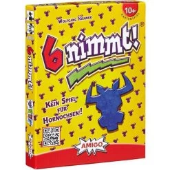 Amigo Kartenspiel 4910, 6 Nimmt!, Ab 8 Jahre, 2-10 Spieler