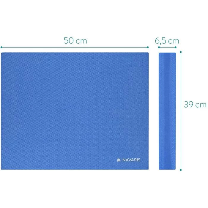 Navaris Balance-Pad Blau, 50 X 39 X 6,5cm, Wasserfest – Bild 4