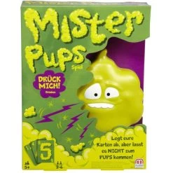 Mattel Kartenspiel DPX25 Mister Pups, Ab 5 Jahre, 2-6 Spieler