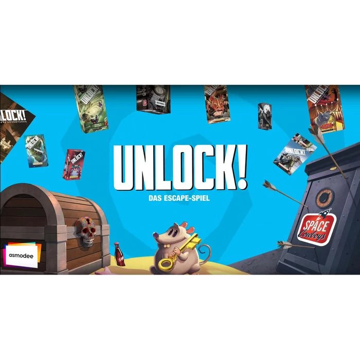 Asmodee Kartenspiel Unlock! In Der Mausefalle, Ab 10 Jahre, 1-6 Spieler â Bild 8