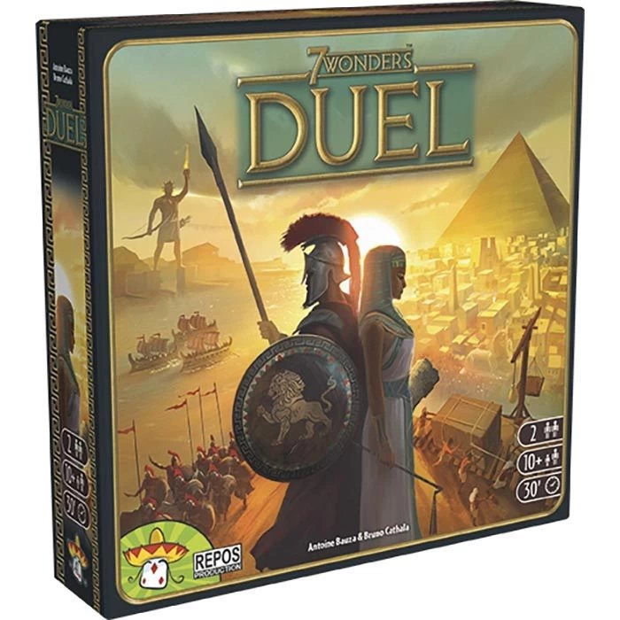 Asmodee Kartenspiel 692423 7 Wonders Duel, Ab 10 Jahre, 2 Spieler