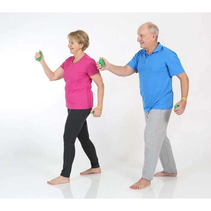 Togu Igelball Brasil Set, Tiefenmuskeltrainer, 11 X 5cm, Grün, Gefüllt – Bild 5