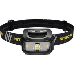 Nitecore Stirnlampe NU35 Dual Power LED, 460 Lumen, USB, Akku + Batterie, Rotlicht