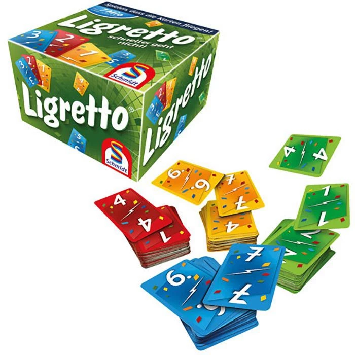 Schmidt Spiele Schmidt-Spiele Kartenspiel 01201 Ligretto Grün, Ab 8 Jahre, 2-4 Spieler – Bild 4
