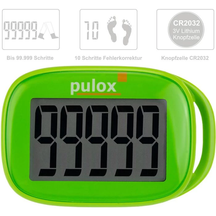 Pulox SchrittzĂ€hler PS-100, 3D-Sensor â Bild 3