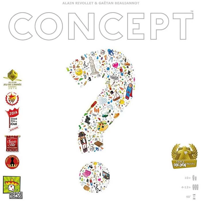 Asmodee Brettspiel 692193 Concept, Ab 10 Jahre, 4-12 Spieler – Bild 3