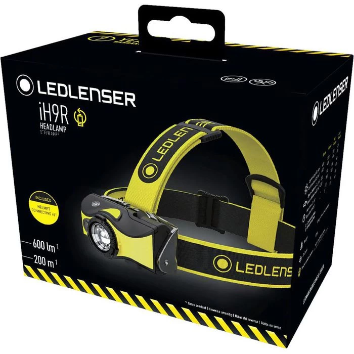Ledlenser Stirnlampe IH9R LED, 600 Lumen, Akku, Rot-, Grün- Und Blaulicht – Bild 4