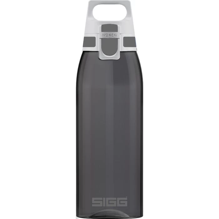 SIGG Trinkflasche Total Color Anthracite, 1 L, Kunststoff, Grau