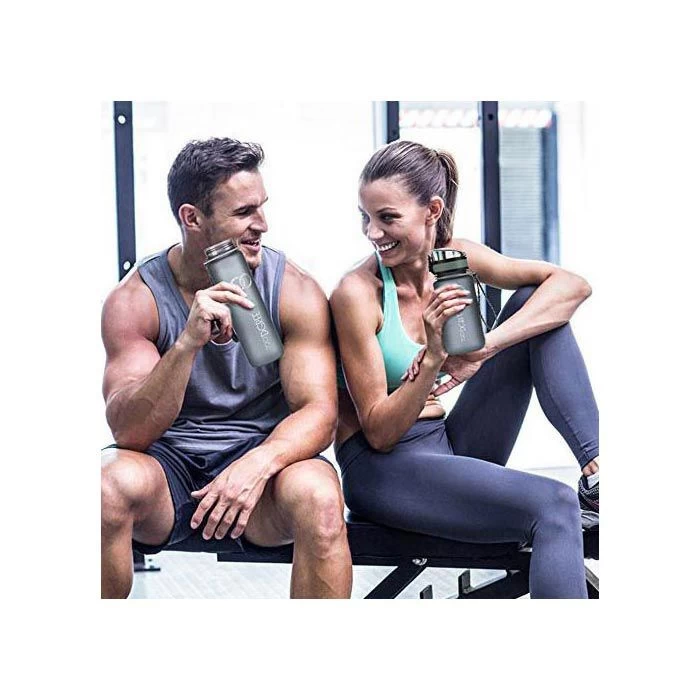 720DGREE Trinkflasche UberBottle Stone Gray, 0,65 L, Kunststoff, Grau – Bild 5