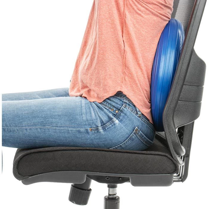 Bad-Company Balancekissen Air Pad, Ø 34 Cm, Blau – Bild 3